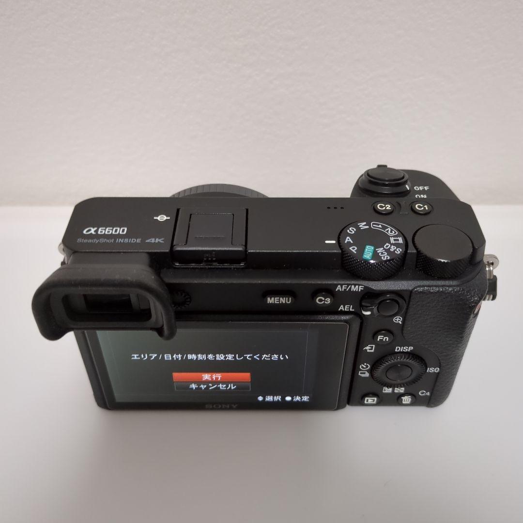 【美品】SONY ソニー 6600 ボディ ILCE-6600 ミラーレス一眼