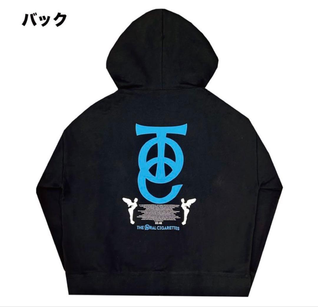 THE ORAL CIGARETTES TOC PEACE パーカー L