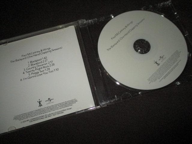 洋楽 paul mccartney & wings the backyard