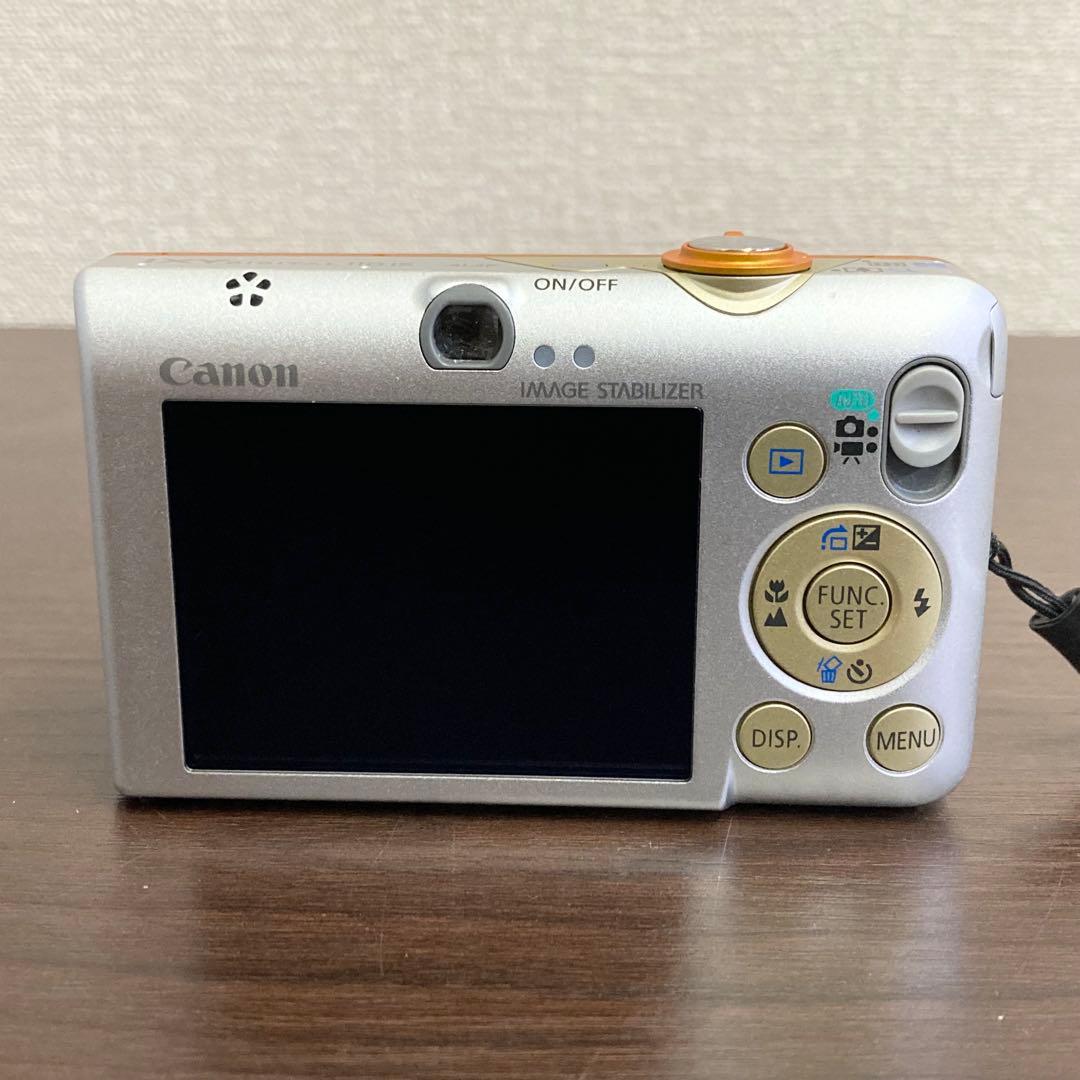 Canon IXY DIGITAL 110 IS コンパクトデジカメ オレンジ