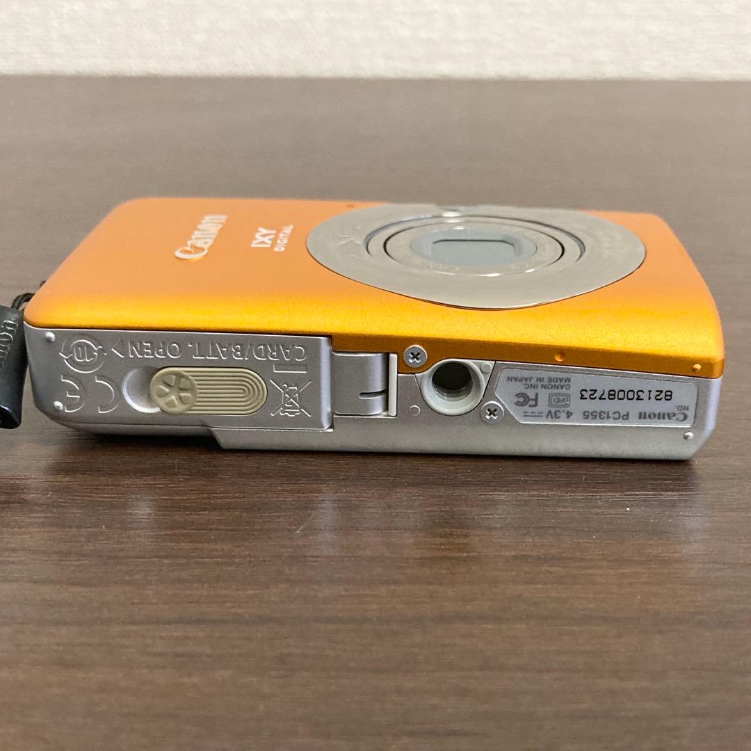 Canon IXY DIGITAL 110 IS コンパクトデジカメ オレンジ