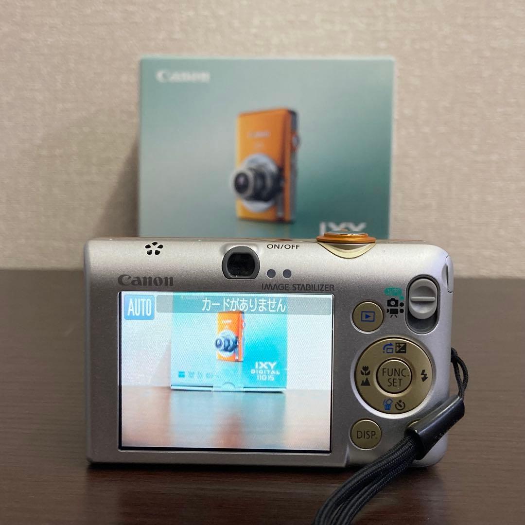 Canon IXY DIGITAL 110 IS コンパクトデジカメ オレンジ