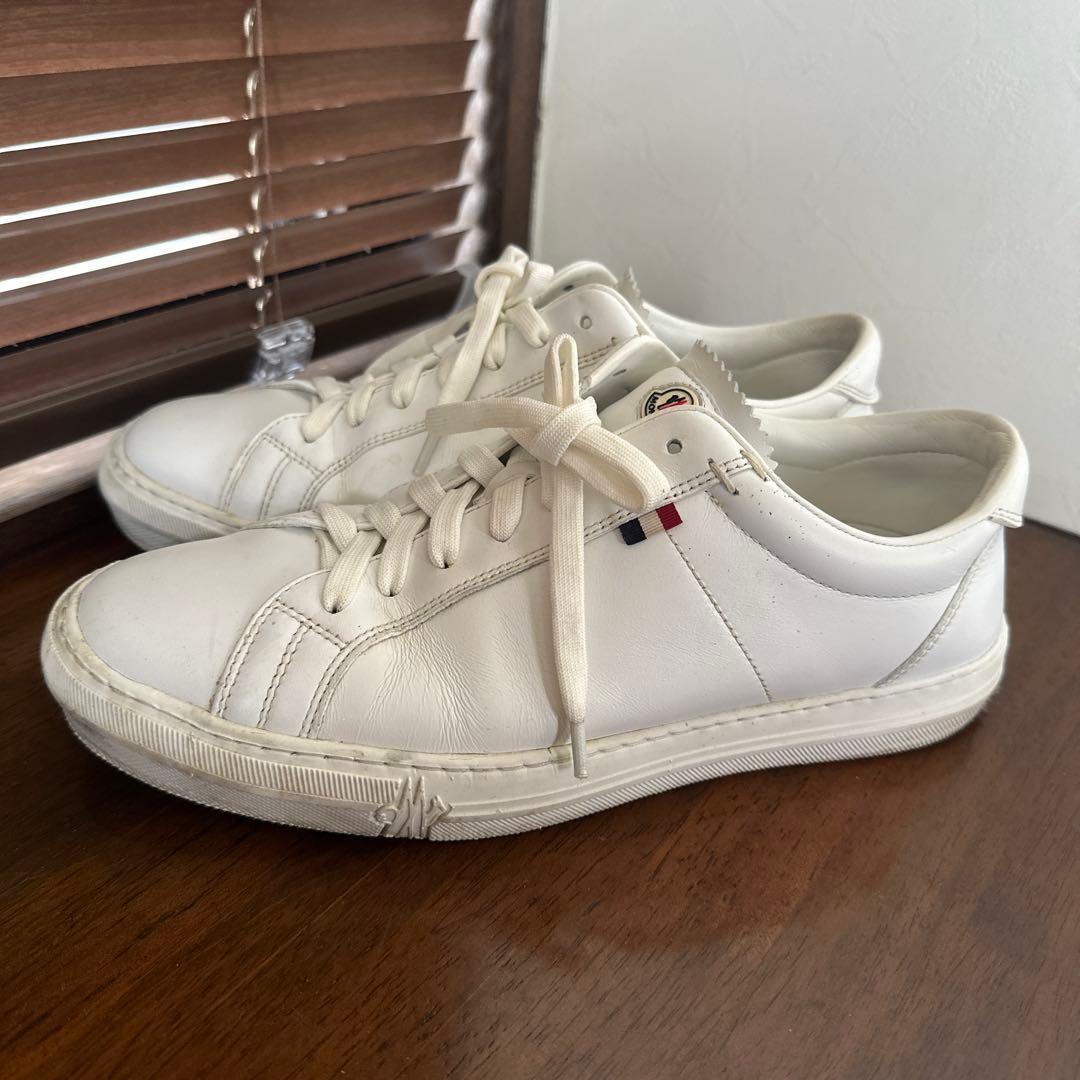 MONCLER ホワイト スニーカーサイズ41
