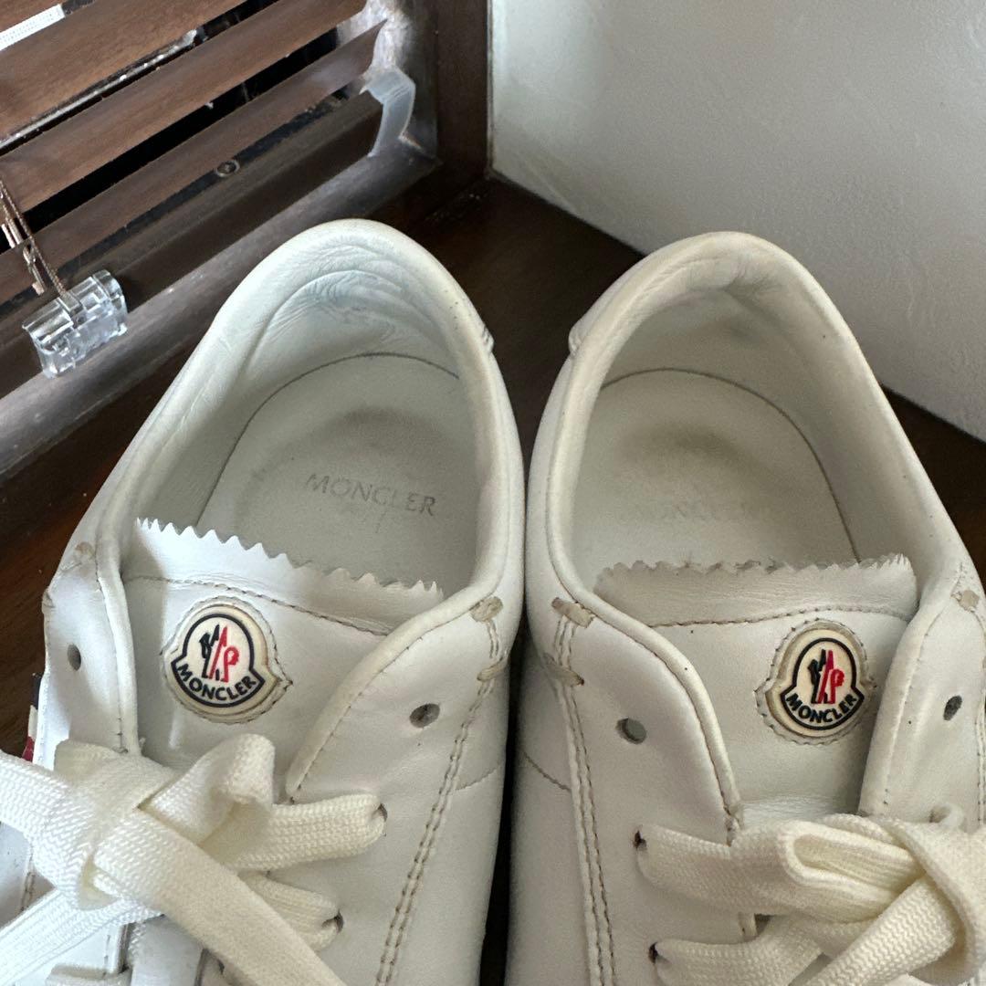 MONCLER ホワイト スニーカーサイズ41