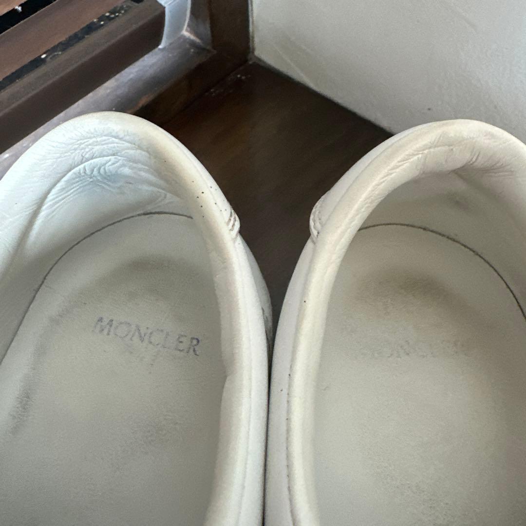 MONCLER ホワイト スニーカーサイズ41