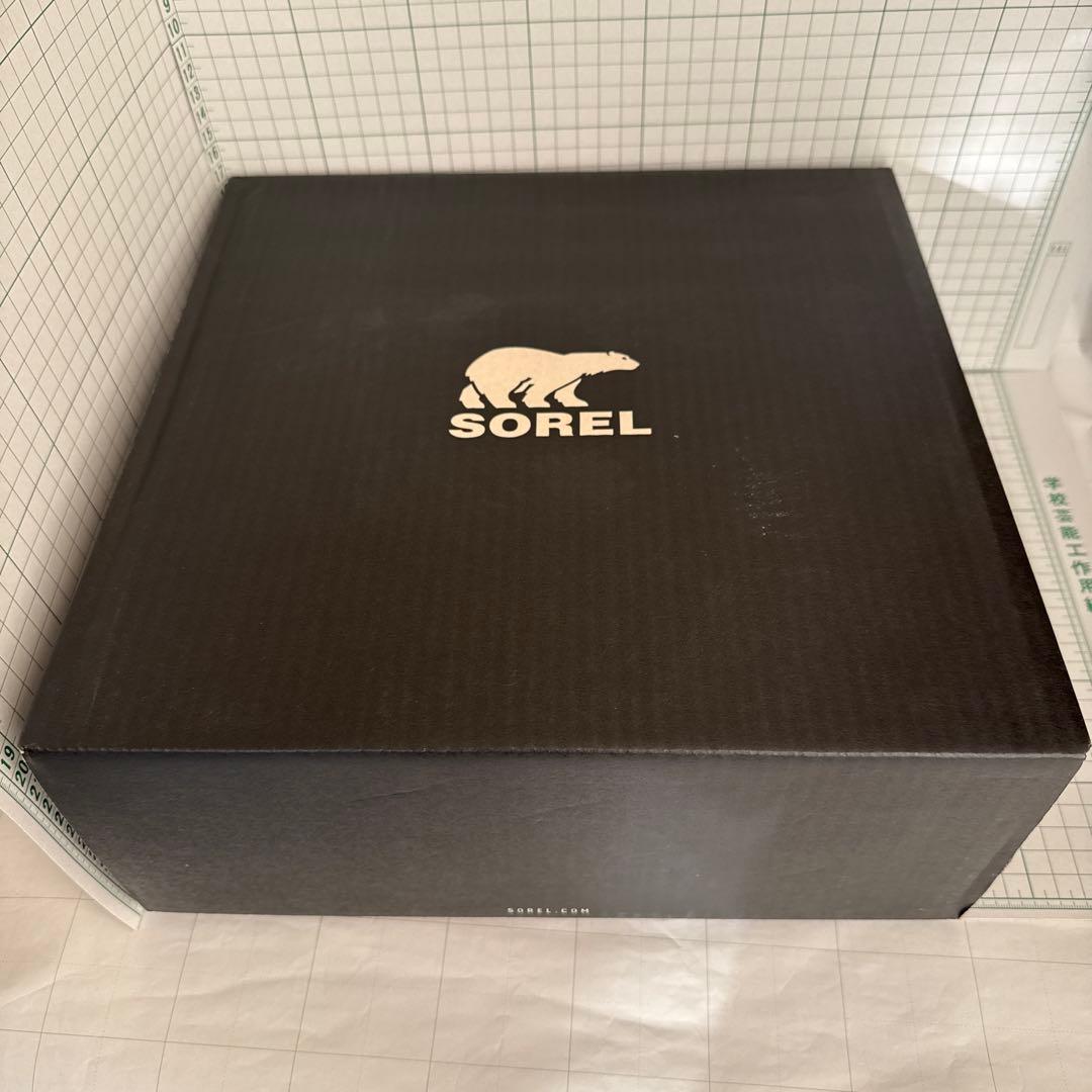 SOREL バーガンディ レースアップブーツ