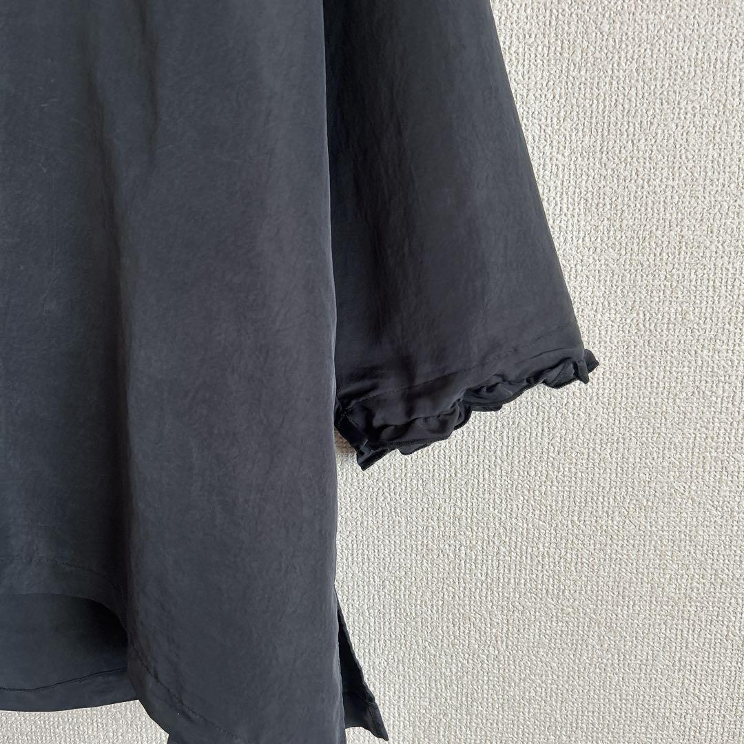 journal standard2025ヴィンテージローン タックフリルブラウス