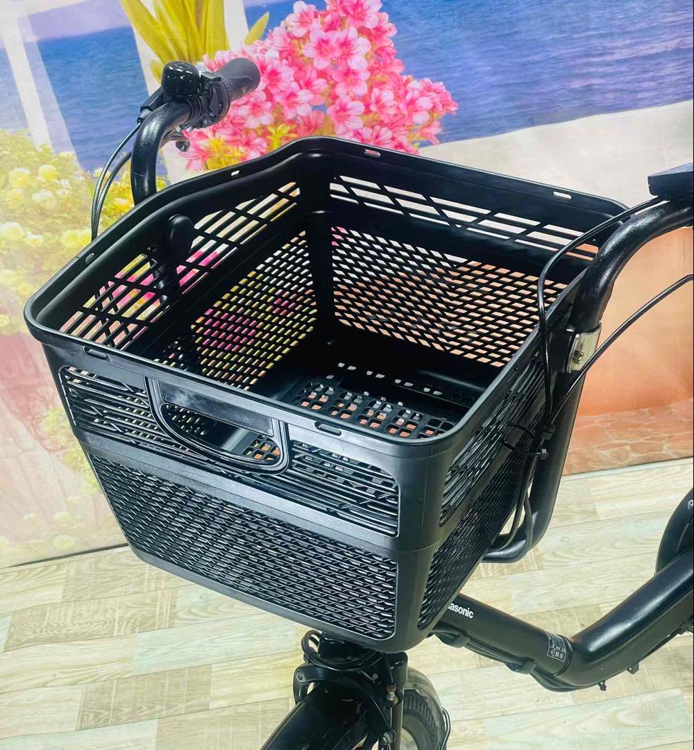 半年保証 パナソニックギュット⭐️13AH！子供乗せ電動アシスト自転車Y3254