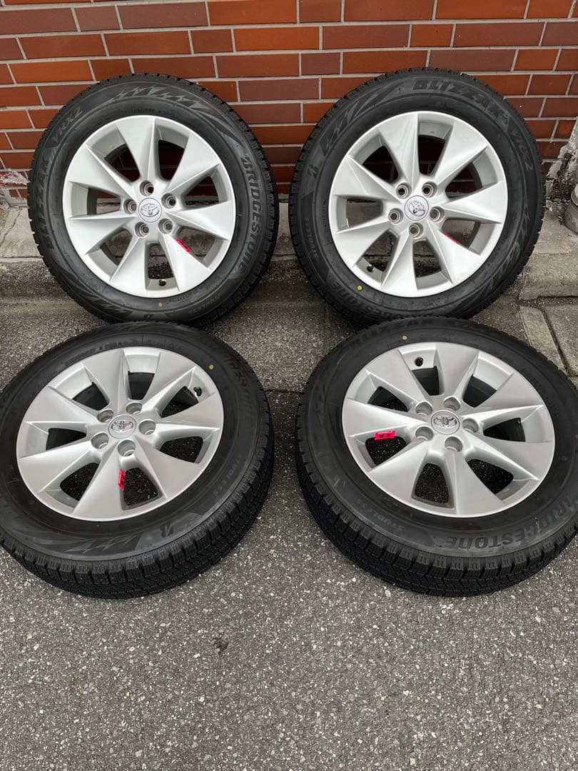 【引取限定】アルファード純正17インチホイール スタッドレスタイヤセット室内保管