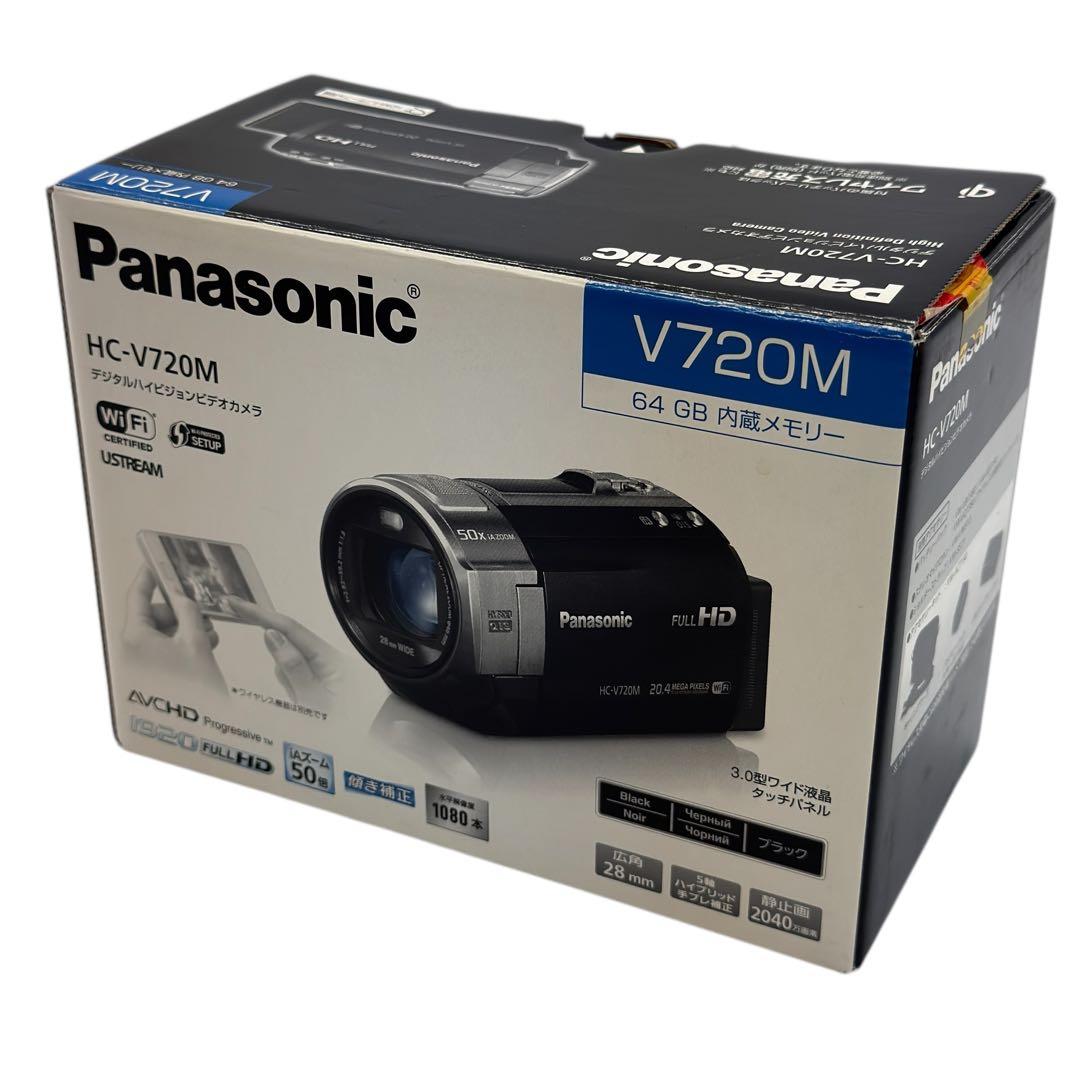 Panasonic HC-V720M ビデオカメラ ブラック 現状品