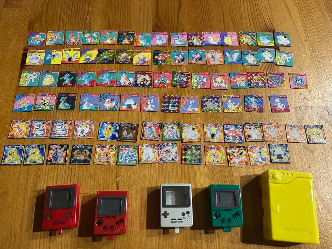 【希少レトロ】ポケモン　ブロスカード　GBポケットカード　86枚まとめ売り