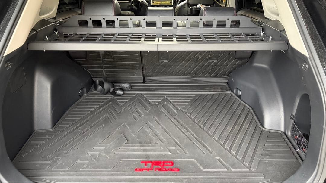 RAV4 50系 リアオーガナイザー アルミラック　ジョリーロジャーズ