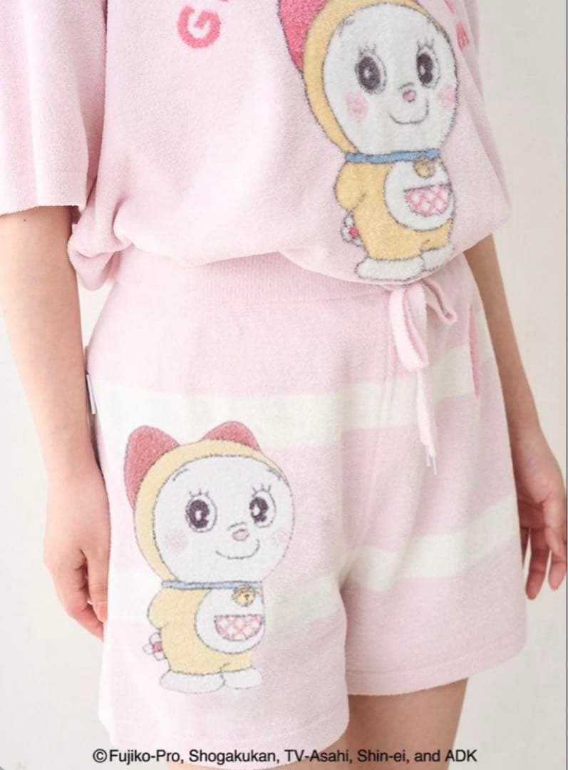 GELATO PIQUE ルームウェア ピンク フリーサイズ　ドラミちゃん