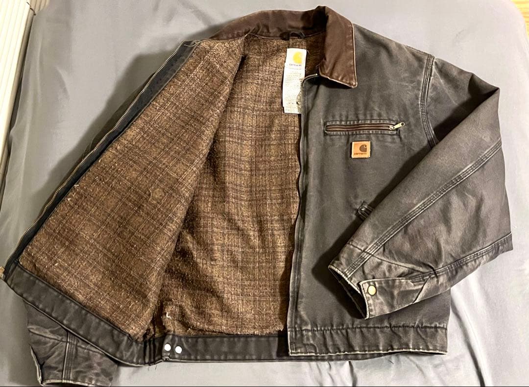 Carhartt J97 BLK Detroit Jacket L メキシコ製