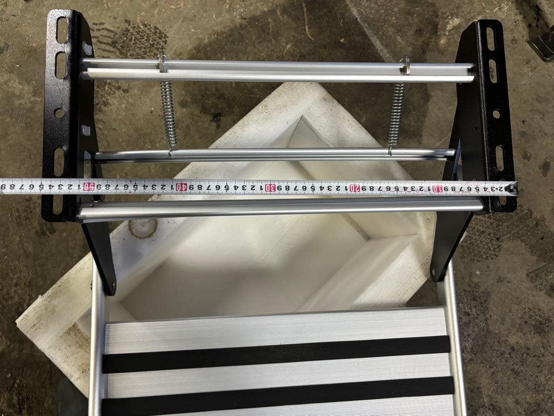 アルミ製 折りたたみステップ キャンピングカー用