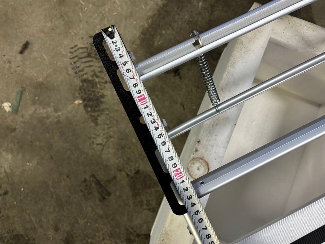 アルミ製 折りたたみステップ キャンピングカー用