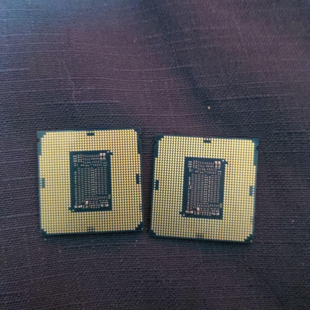 Intel Core i7-8700 CPU 6コア 2個セット