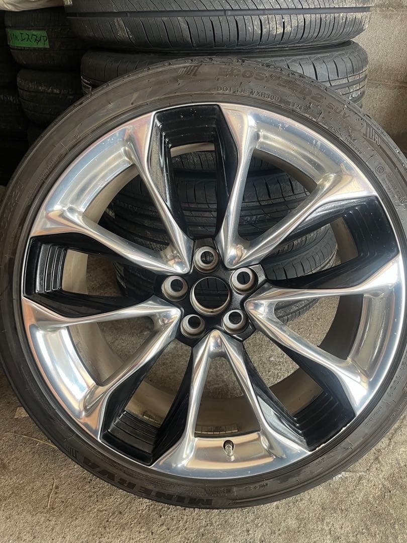 245/40R21 レクサスLC 21インチ 純正ホイール 8.5J 4本