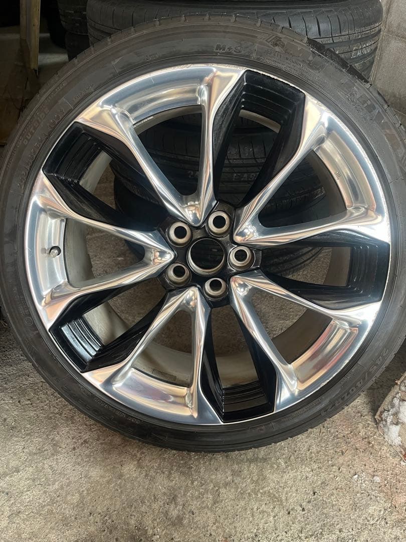 245/40R21 レクサスLC 21インチ 純正ホイール 8.5J 4本