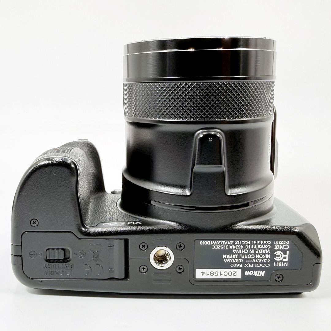 ニコン Nikon COOLPIX B600 ブラック コンデジ カメラ 中古