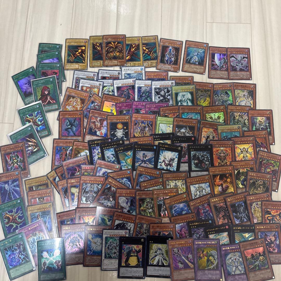 遊戯王OCGカード 約150枚セット/まとめ売り/レアカード/ホロ/レリーフ