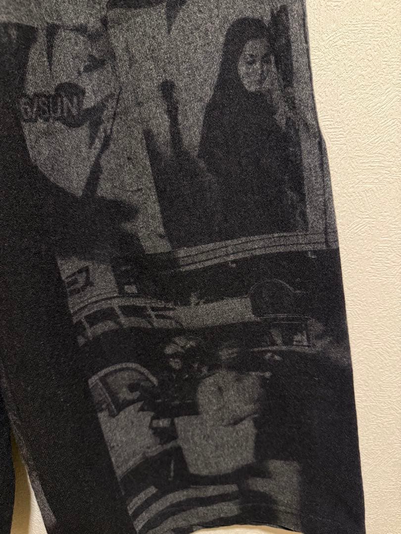 Y's （ワイズ） グラフィックプリント ワイドパンツ