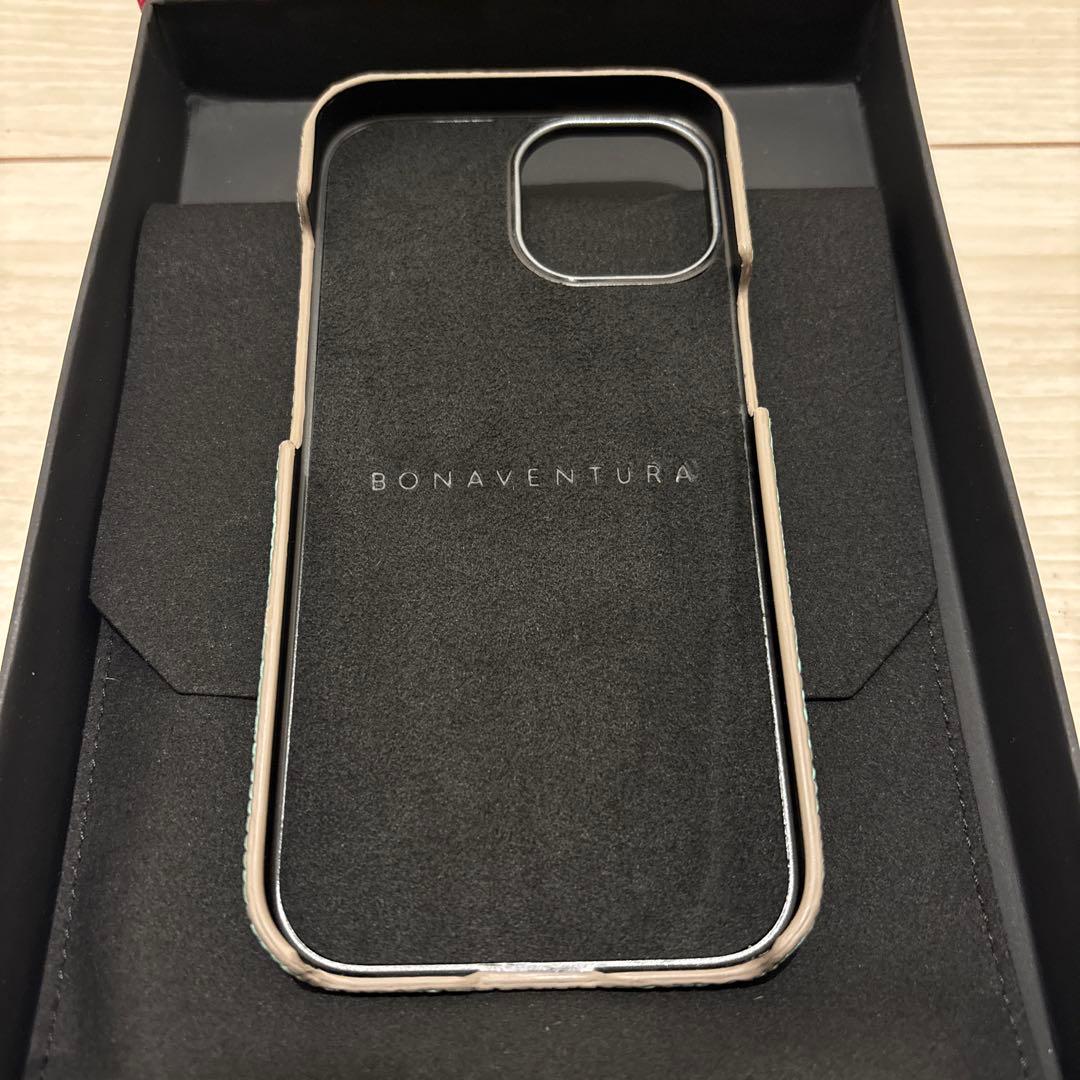 新品 BONAVENTURA iPhone15ケース アトールブルー