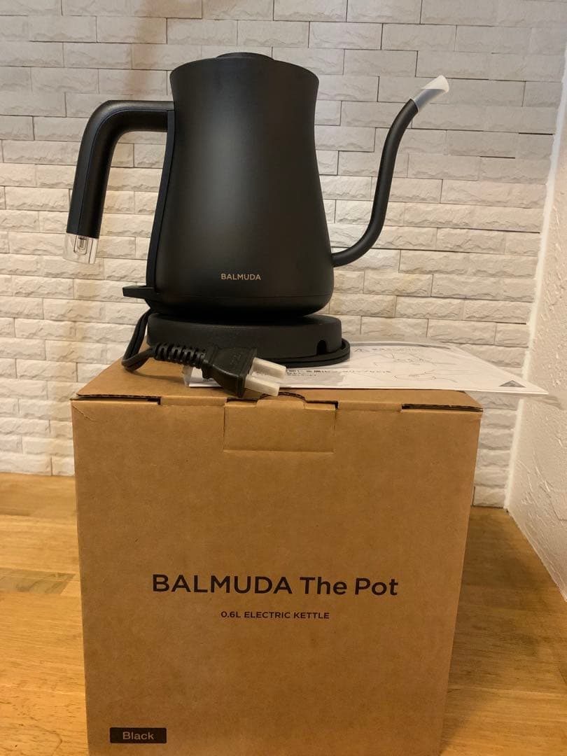 BALMUDA the pot 電気ケトルブラック