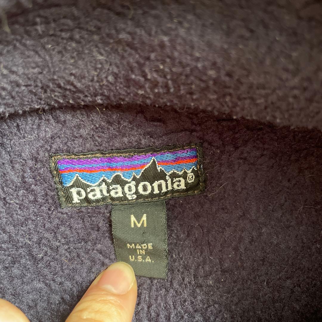 Patagonia シェルドシンチラ　USA M パープル