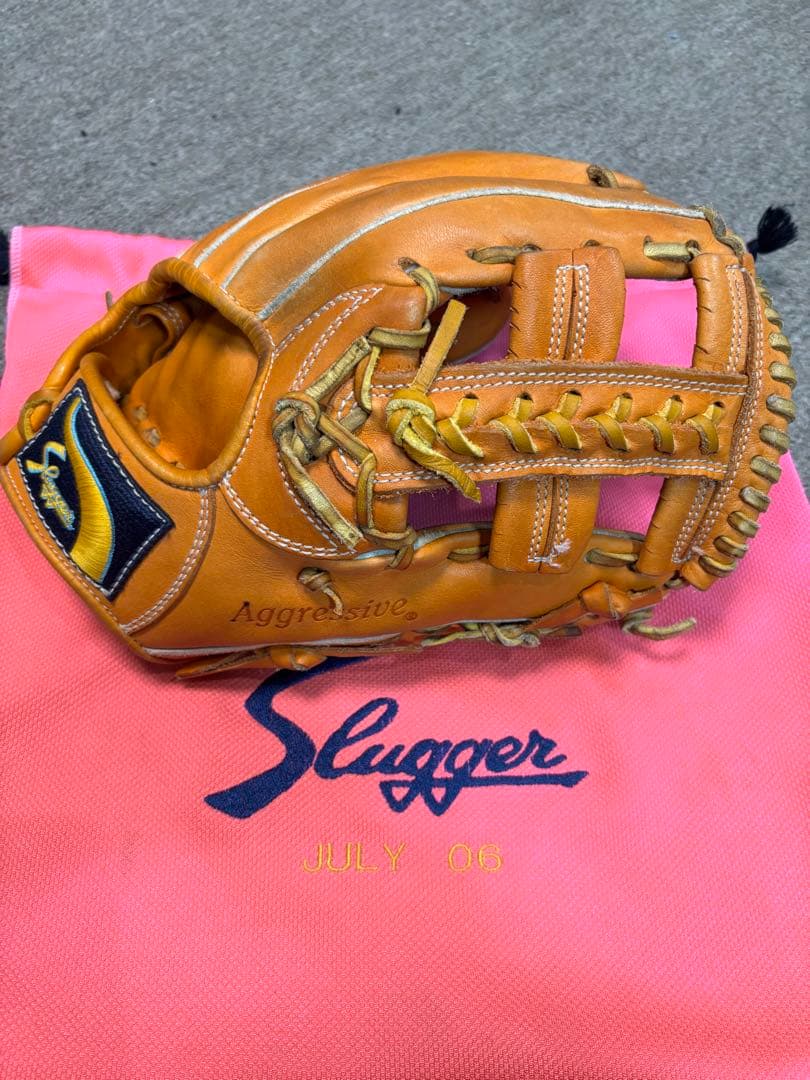 と*こ様 久保田スラッガー　BU5X 軟式用　湯もみ型付け済み