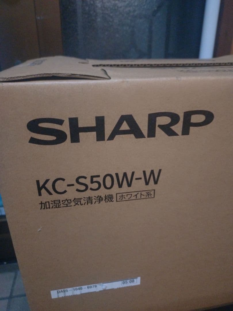 SHARP KC-S50W-W 加湿空気清浄機 ホワイト