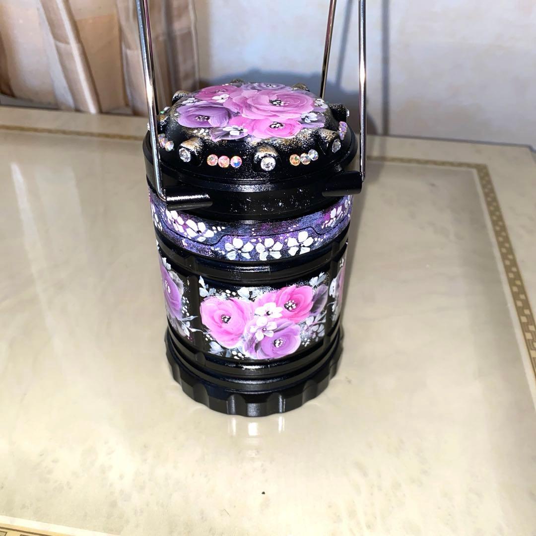 2026年度手帳 サーキュレーター　ランタン　薔薇　手描き