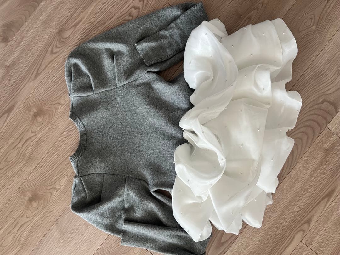 biby AMELIE POUPARIN フリル付きトップス