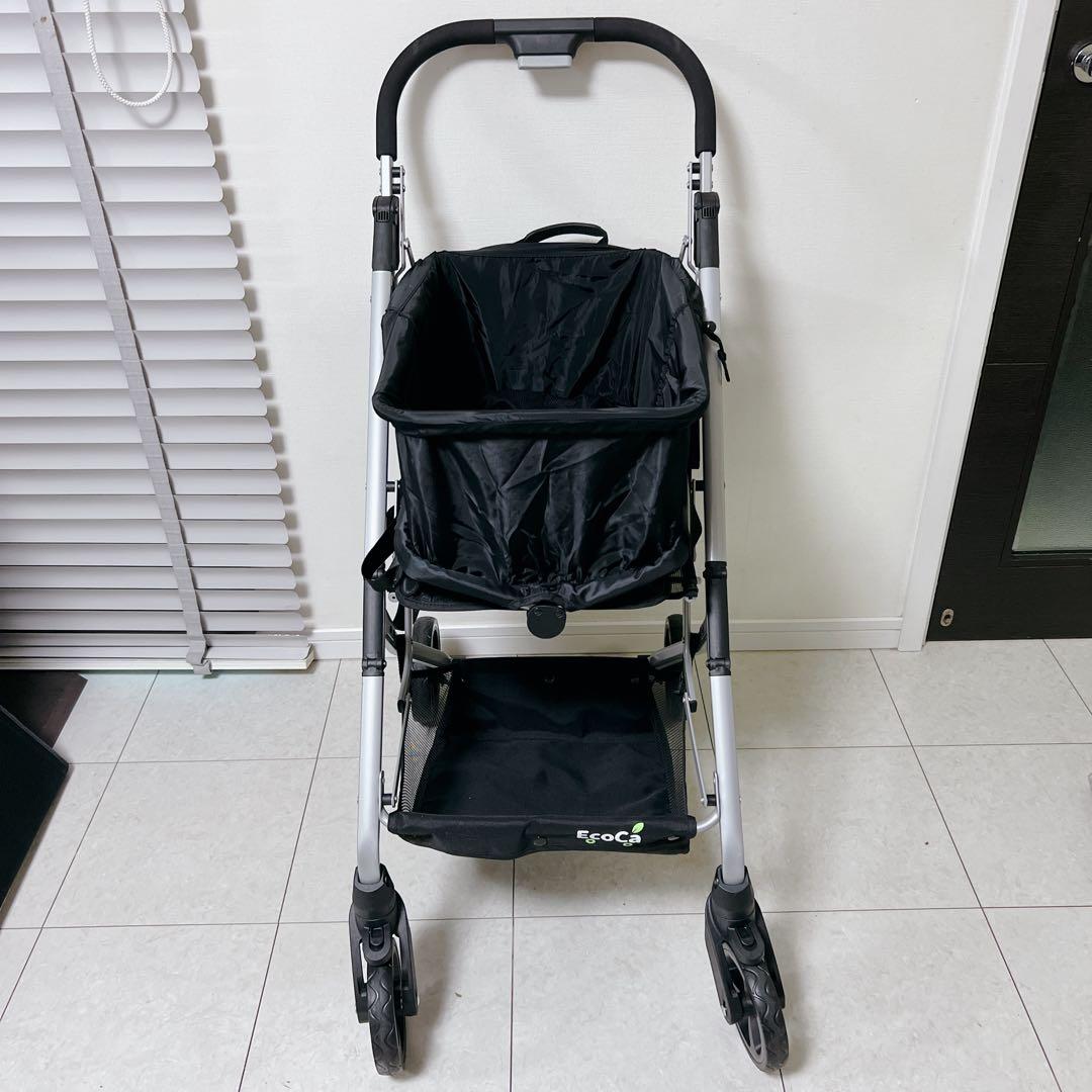 EcoCa エコカ マイカート　ショッピングカート シルバーカー　折りたたみ