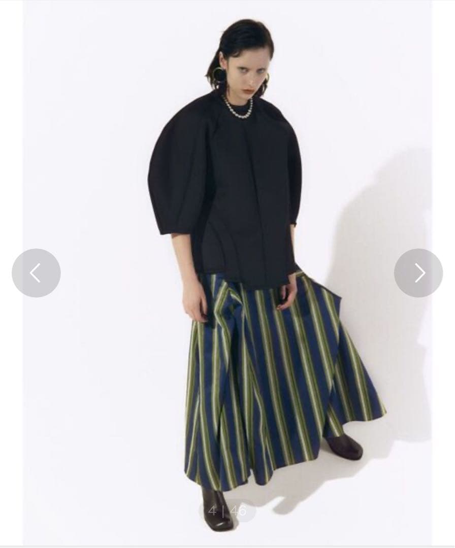 新品未使用 タグ付き UN3D. アンスリード スライドカットトップ 38