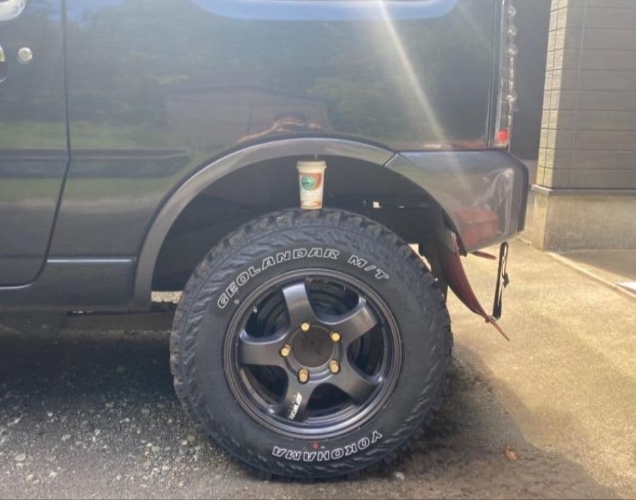 ジムニーJB23,33 ,43 サスペンション 2.5インチアップリフトアップ