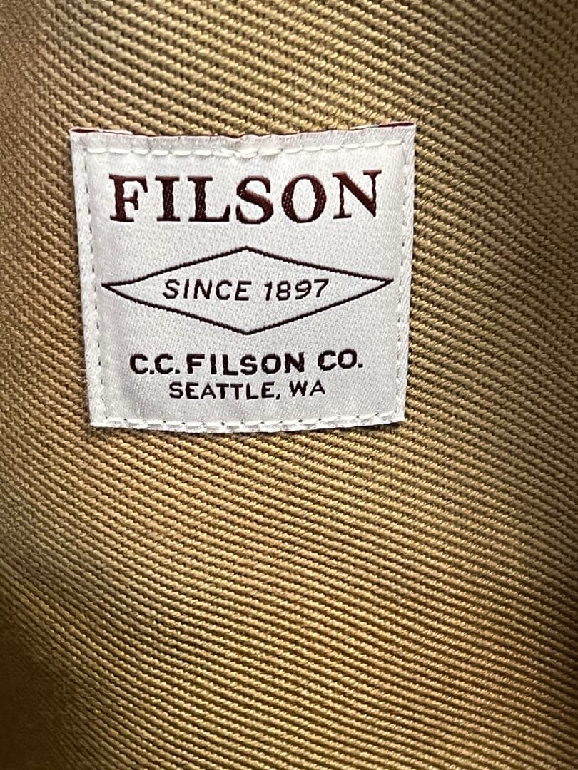 ジ*ン様 フィルソン FILSON ベビーオンスツイル　オープン トート バッグ