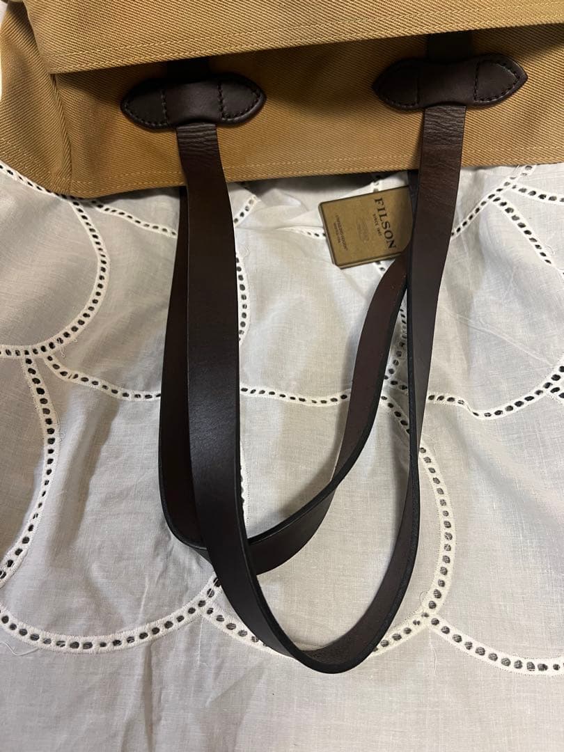 ジ*ン様 フィルソン FILSON ベビーオンスツイル　オープン トート バッグ