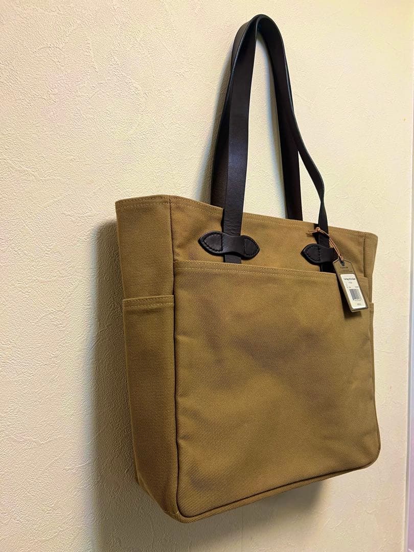 ジ*ン様 フィルソン FILSON ベビーオンスツイル　オープン トート バッグ