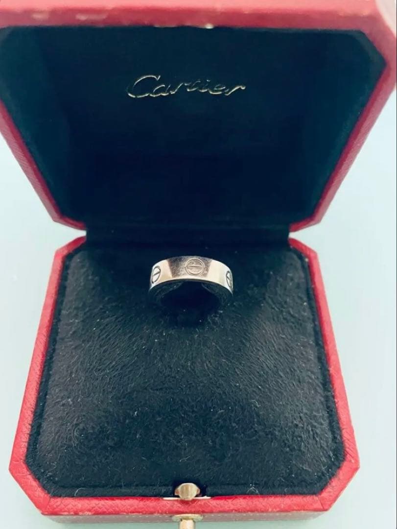 カルティエ Cartier ラブリング ホワイトゴールド