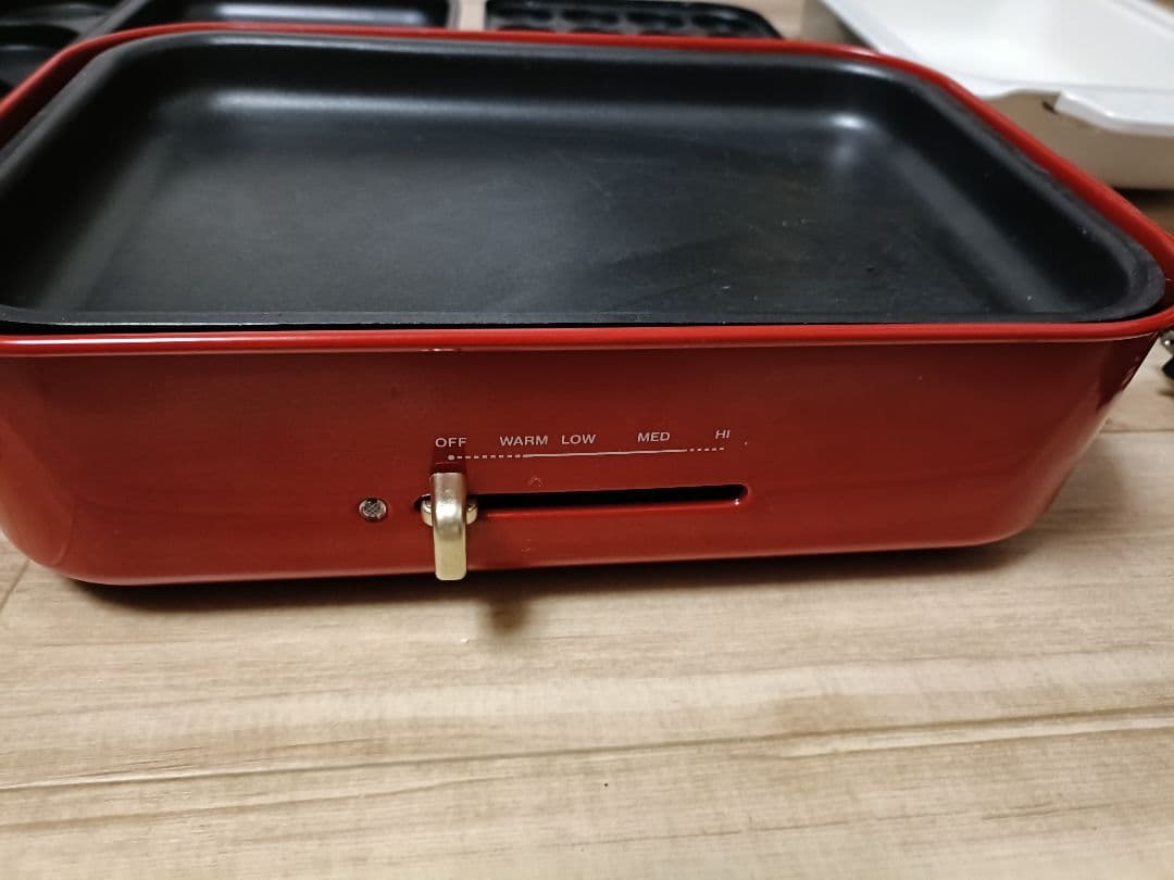 BRUNO コンパクトホットプレート BOE021 5プレート付き