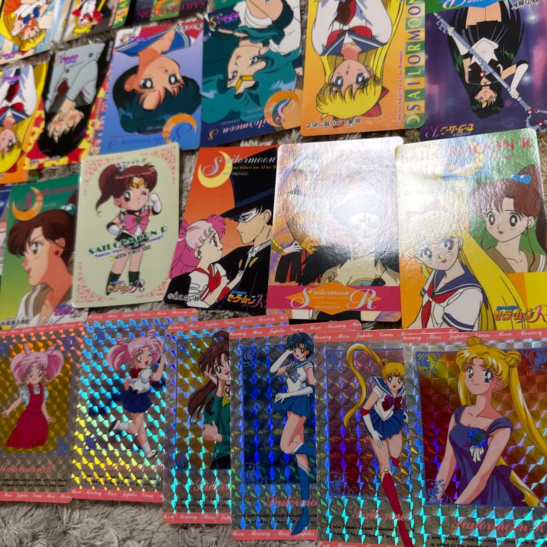 セーラームーン　カードダス　109枚まとめ売り【3964