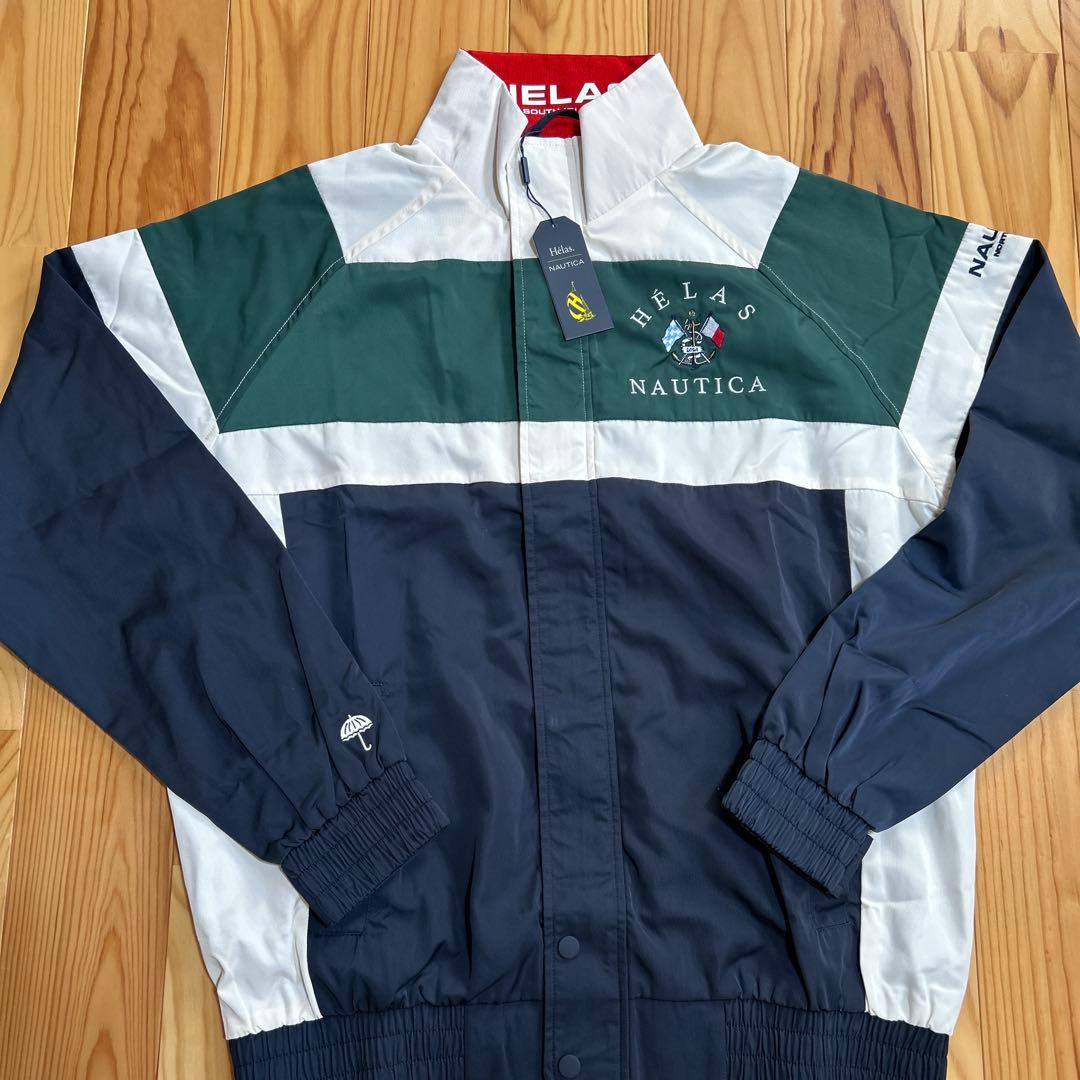 新品未使用　helas nautica ナイロンジャケット　マルチカラー