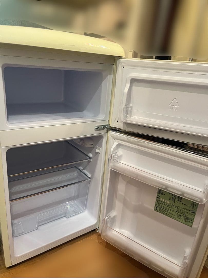 冷凍冷蔵庫 ホワイト PRR-082D-W