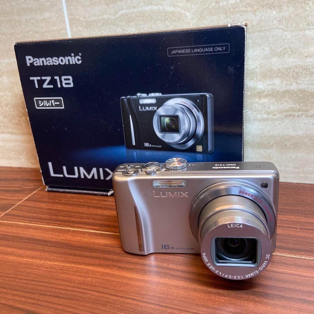 Panasonic LUMIX DMC-TZ18 デジカメ ほぼ新品 3362