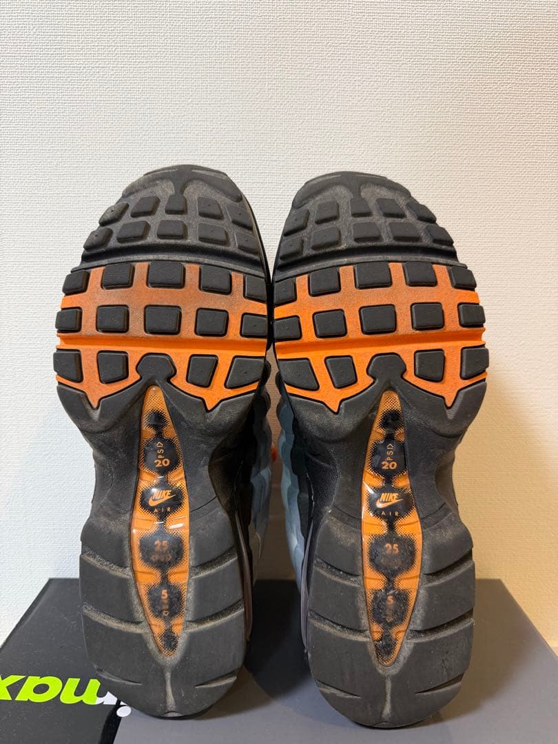 即発送　AIR MAX 95 OG 27センチ　mandarin マンダリン