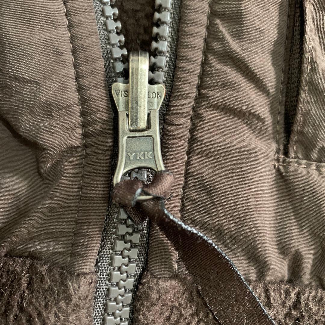 ノースフェイス　デナリ フーディ　ブラウン　茶　woman　L