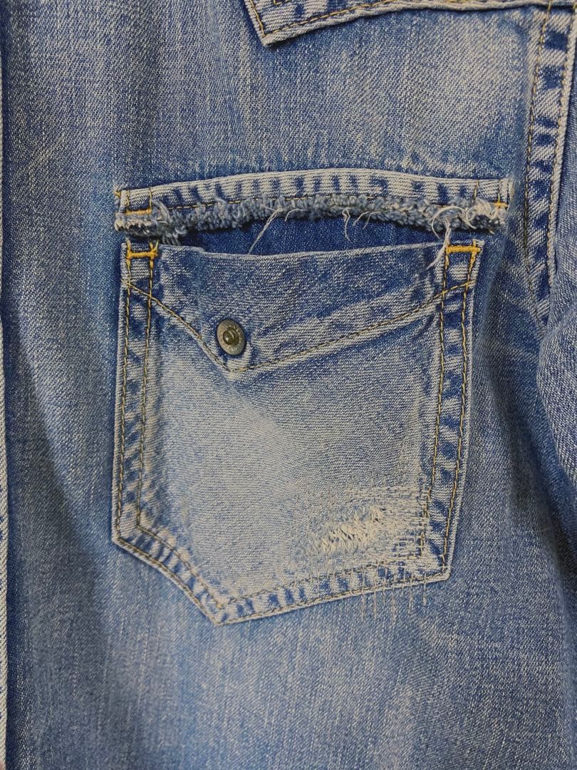 山下智久ドラマ着用人気デニムシャツ