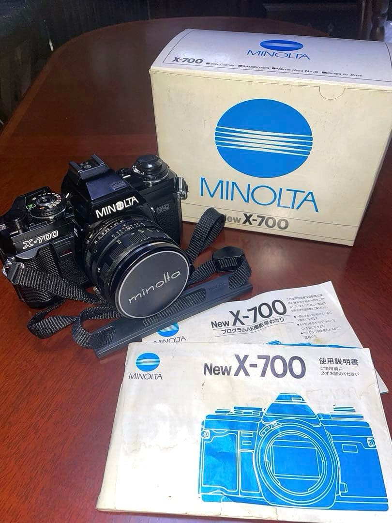 MINOLTA X-700 フィルム一眼レフカメラレンズ付