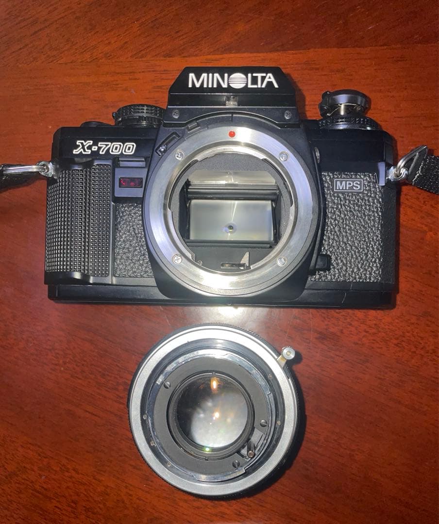 MINOLTA X-700 フィルム一眼レフカメラレンズ付